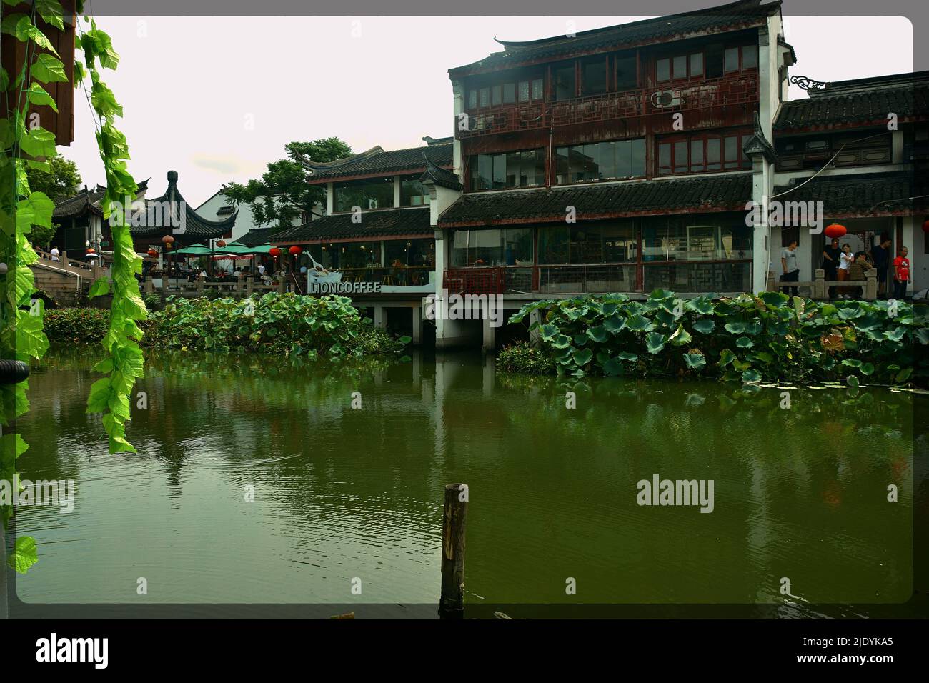 Explore the Ancient Water Town of Qibao Stock Photo - Alamy