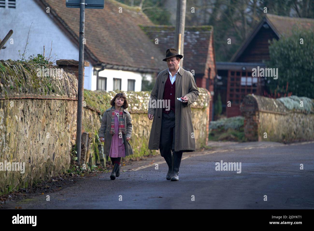 HUGH BONNEVILLE and DARCEY EWART in TO OLIVIA (2021), directed by JOHN