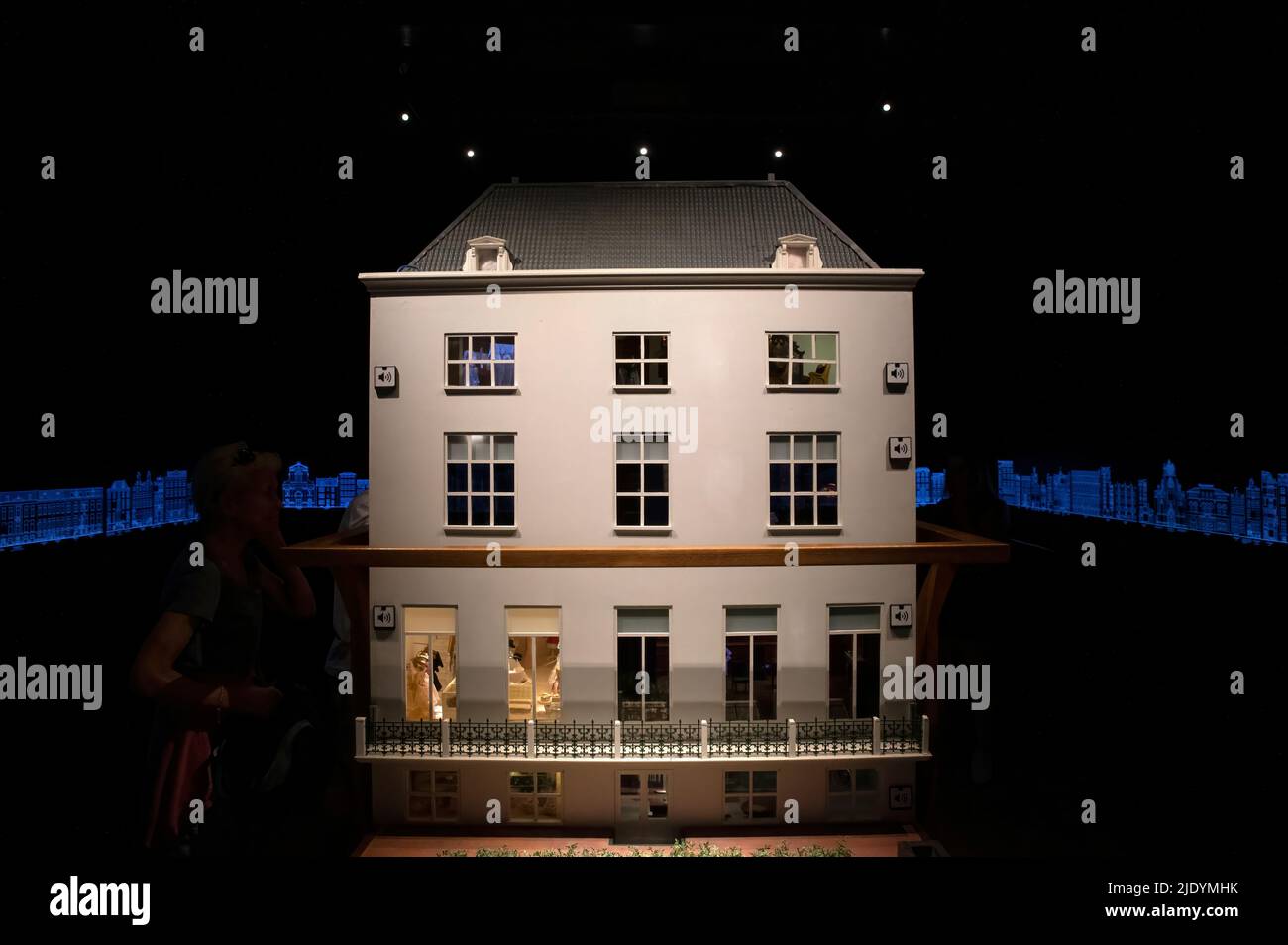 Exhibition Room At The Grachtenmuseum Museum At Amsterdam The