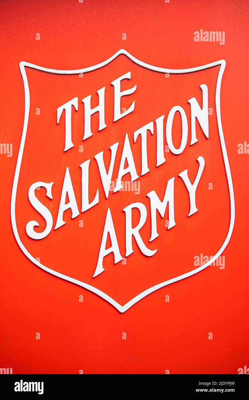 24 June 2022The Salvation Army logo badge Stock Photo Alamy