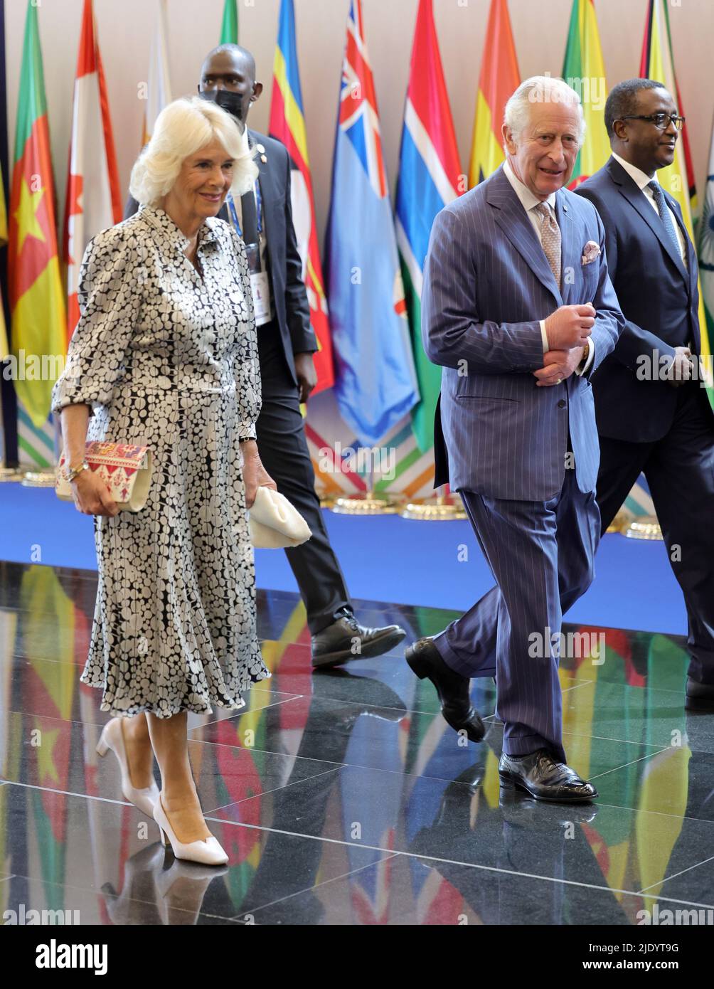 Chogma Rwanda The Prince of Wales and the Duchess of Cornwall attend the Commonwealth ...