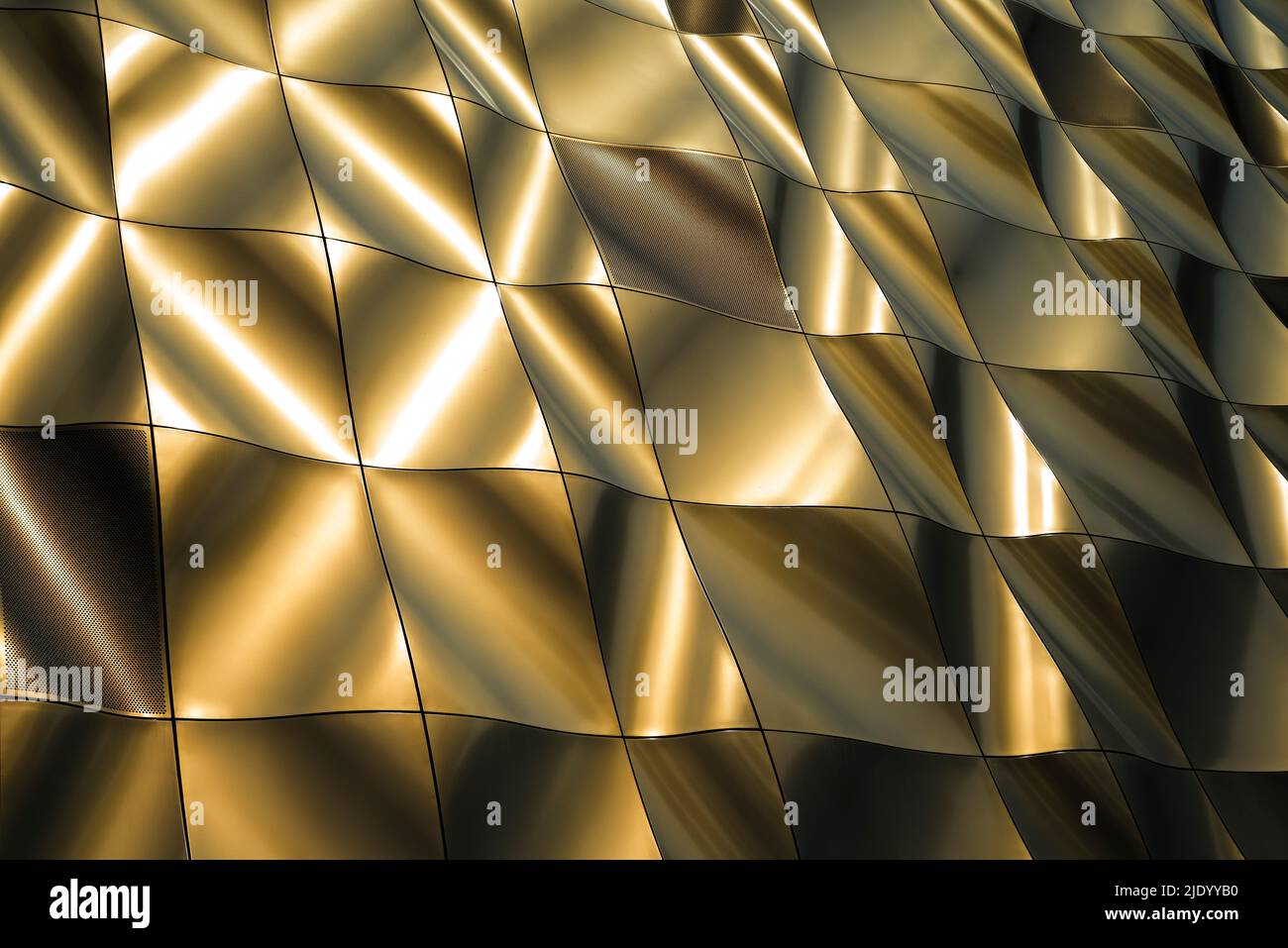 Formed 3d Panel Sculptural, contemporary design, building clad in 3D formed, metal ...