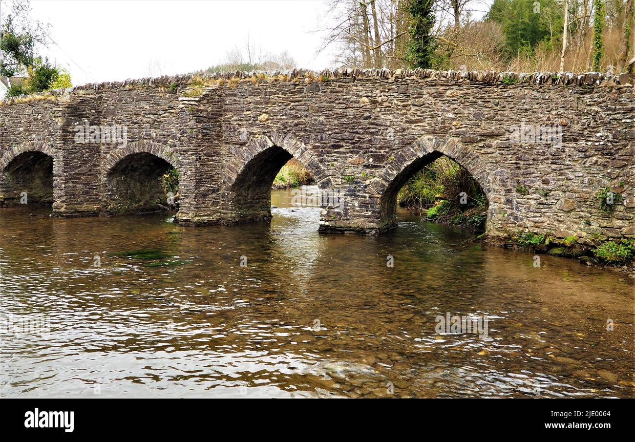 Bury Bridge - South face Stock Photo - Alamy