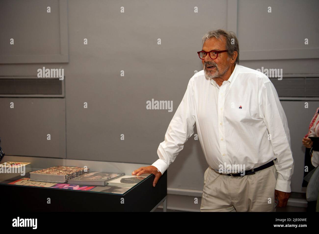 23 June 2022 Milan, Palazzo Reale, Oliviero Toscani. Photographer profession, exhibition of his photographic works never dedicated in Italy to the gre Stock Photo