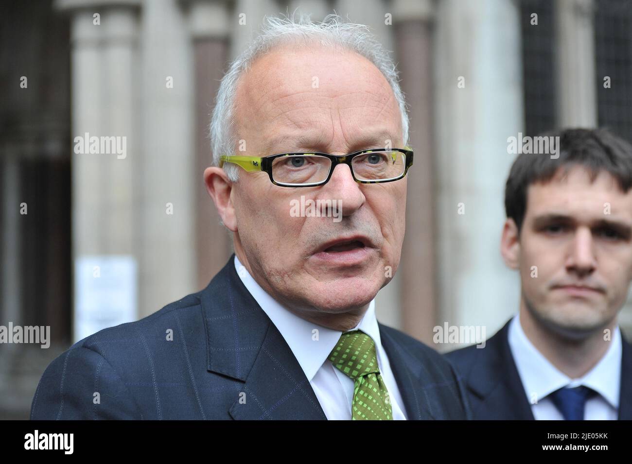 File photo dated 9/11/2020 of former human rights lawyer Phil Shiner, 65, who is facing three fraud charges linked to claims made against Iraq War veterans, the National Crime Agency said. Issue date: Friday June 24, 2022. Stock Photo
