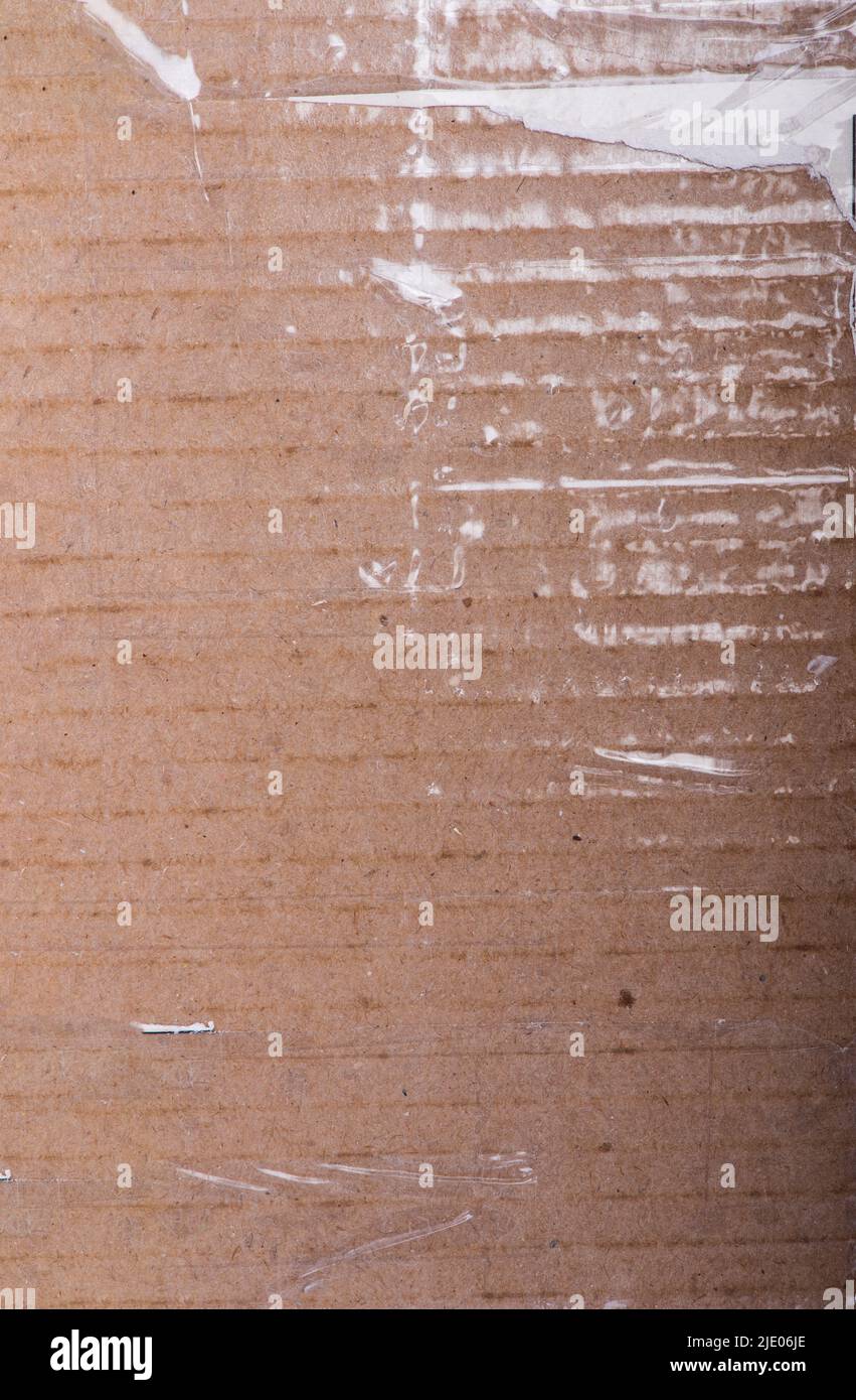 Paper texture, close up cardboard background Stock Photo