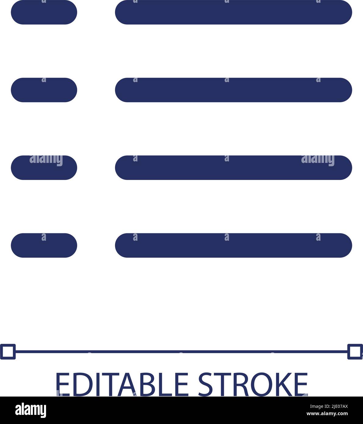 List linear ui icon Stock Vector Image & Art - Alamy