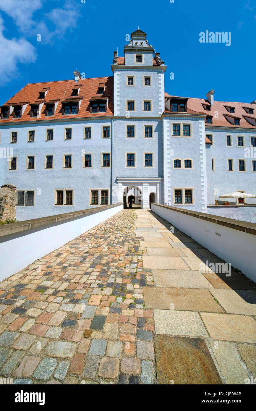 Osterstein Castle Retirement Home, Zwickau, Saxony, Germany Stock Photo