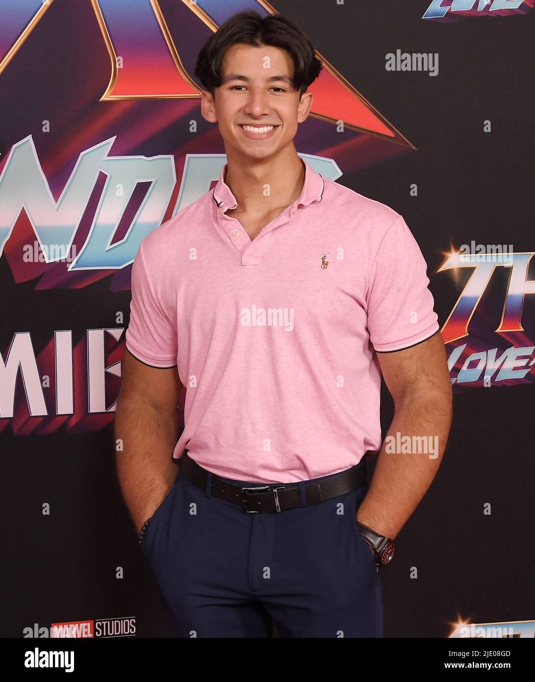 California, US, 23/06/2022, Matt Ramos arrives at Marvel Studios' THOR LOVE AND THUNDER World