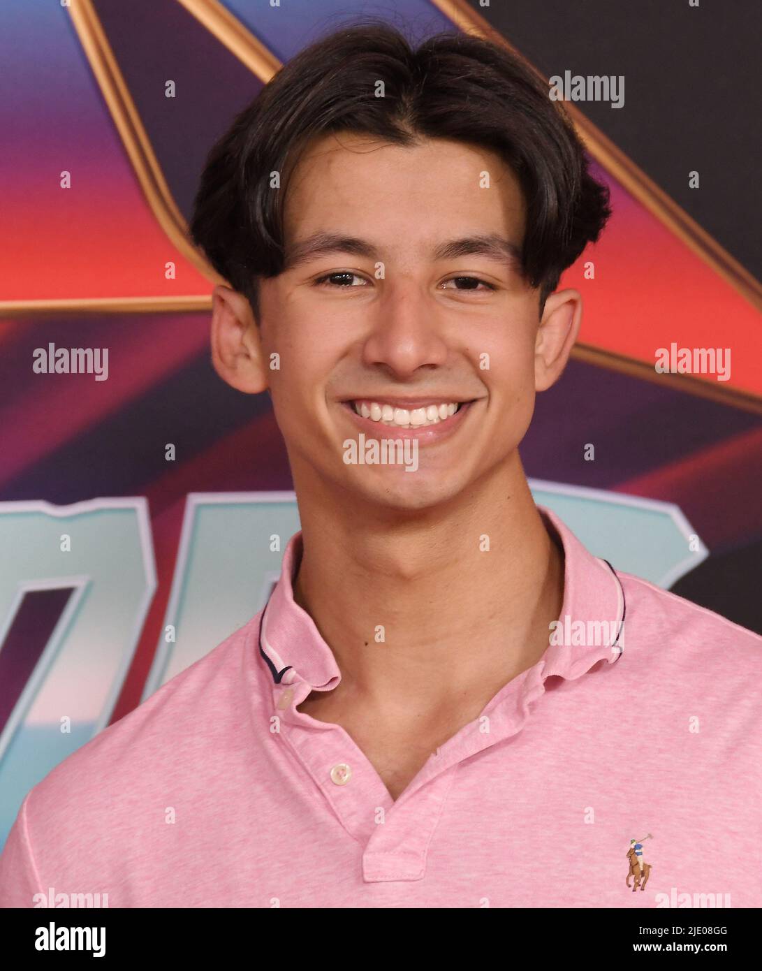 California, US, 23/06/2022, Matt Ramos arrives at Marvel Studios' THOR LOVE AND THUNDER World