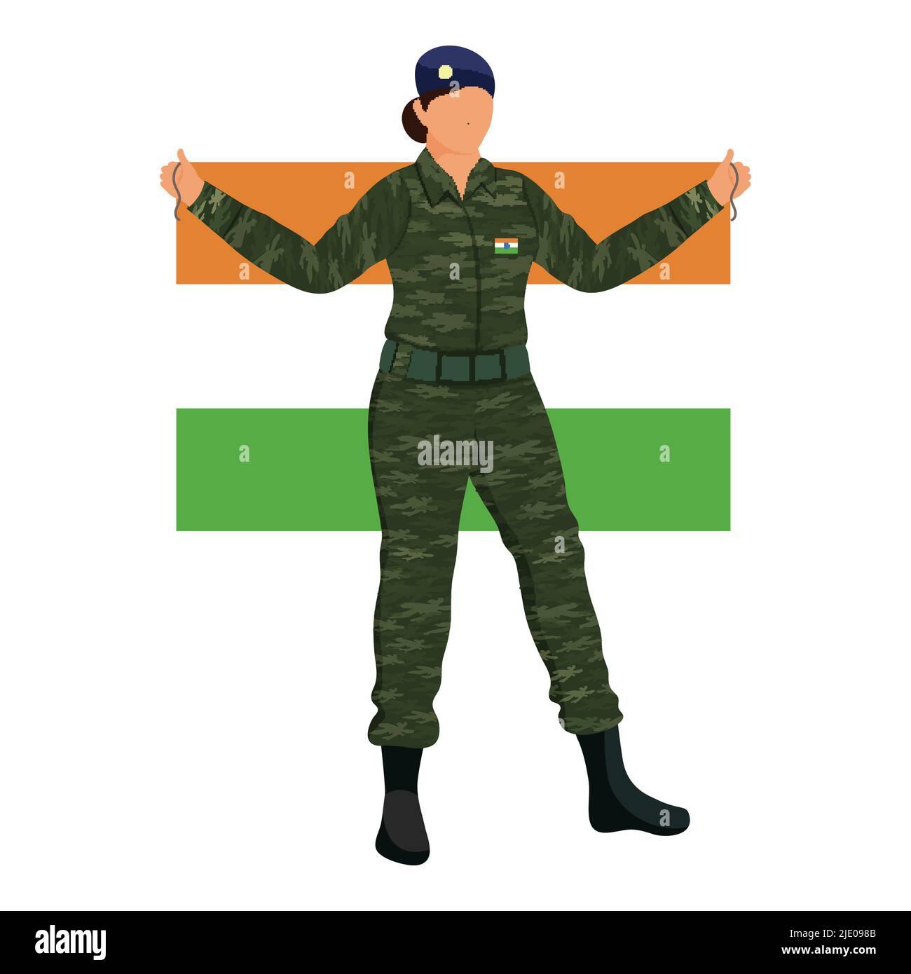 Indian army soldier Cut Out Stock Images & Pictures - Alamy