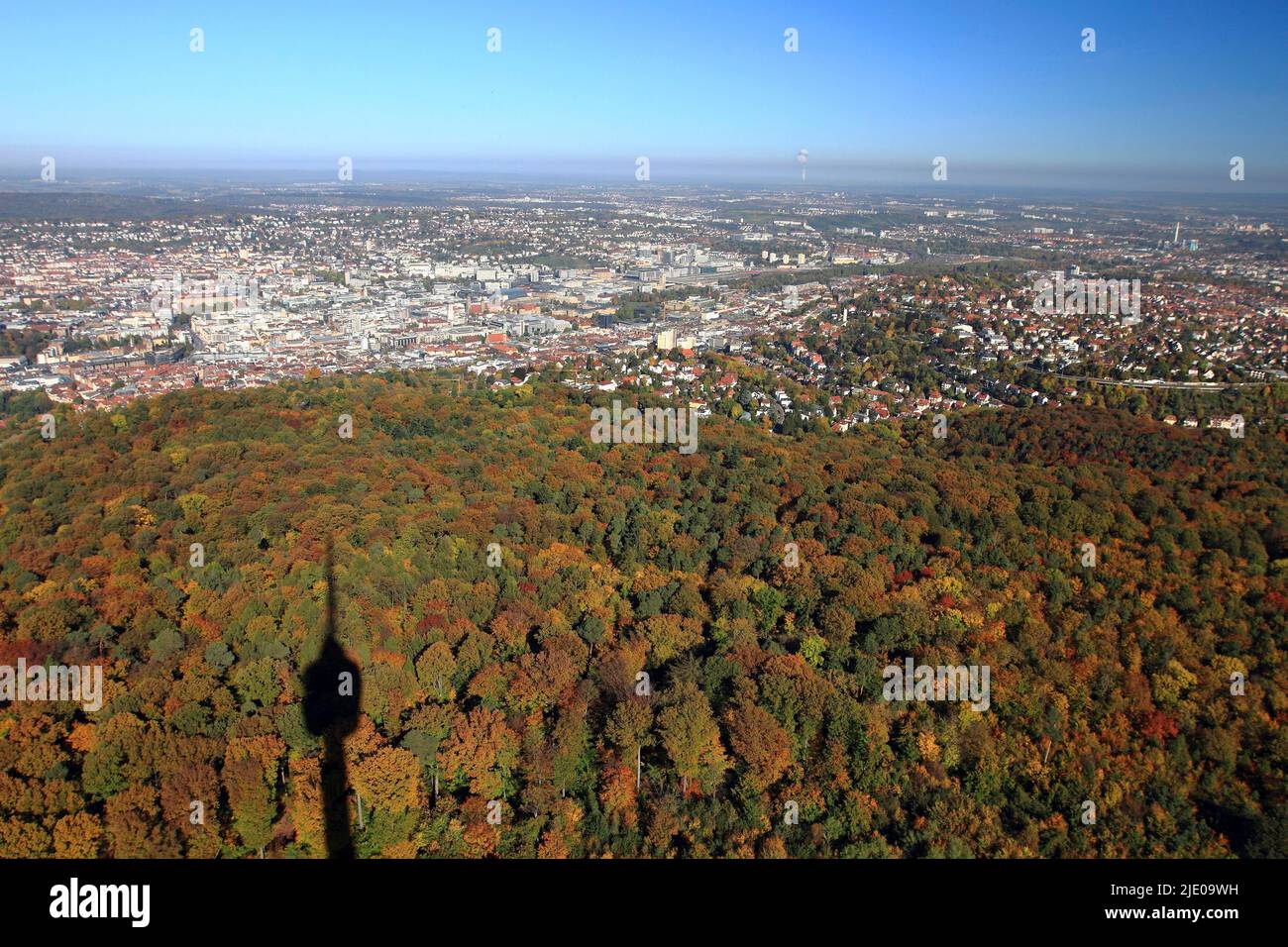 Stuttgart city forest in autumn hi-res stock photography and images - Alamy