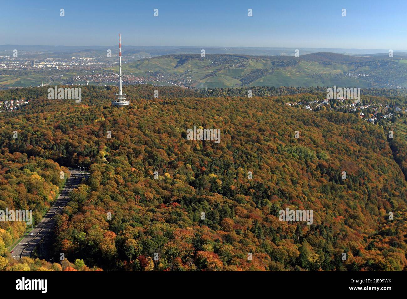 Stuttgart city forest in autumn hi-res stock photography and images - Alamy