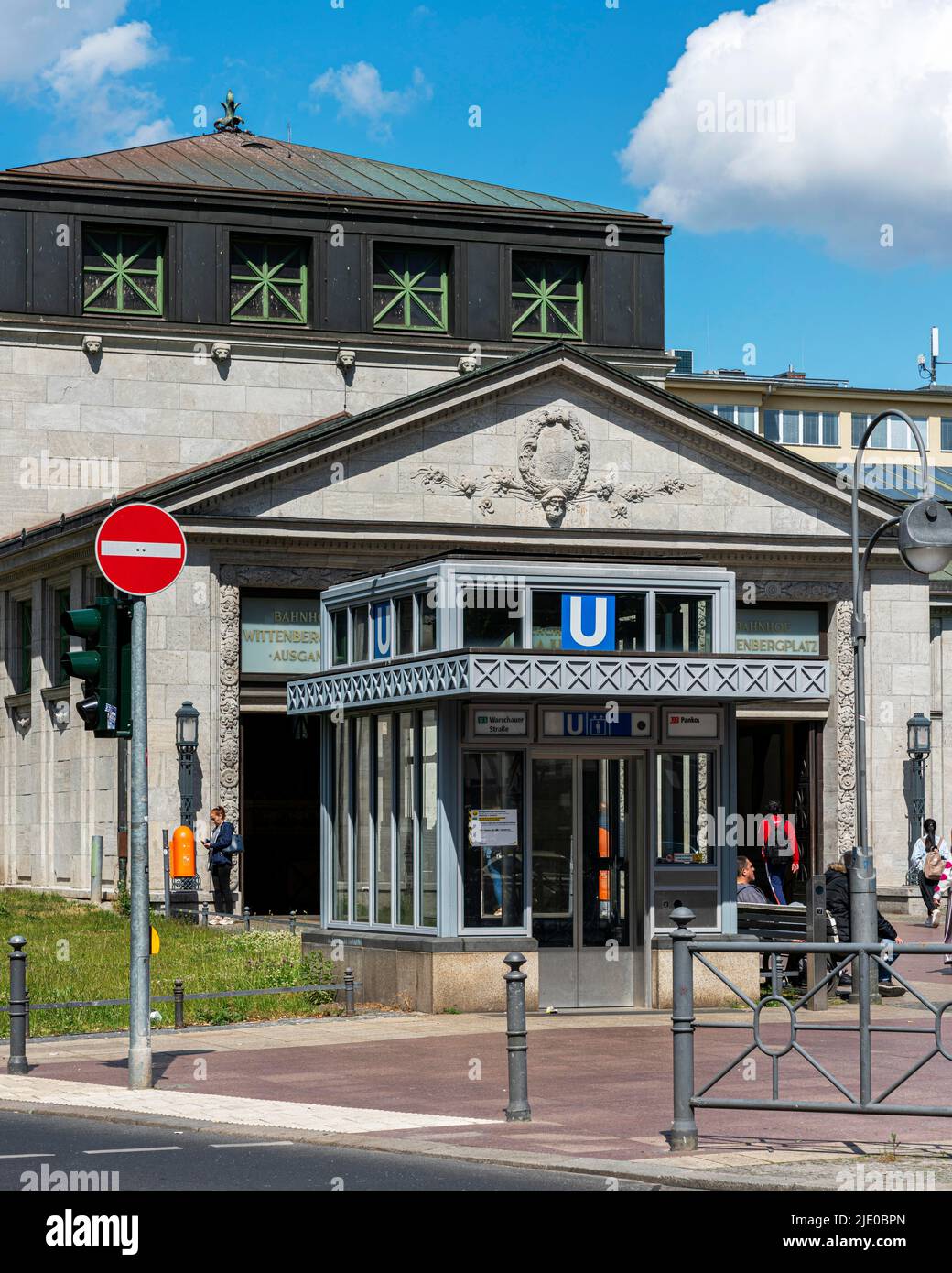 Western entrance to Wittenbergplatz underground station, Schoeneberg