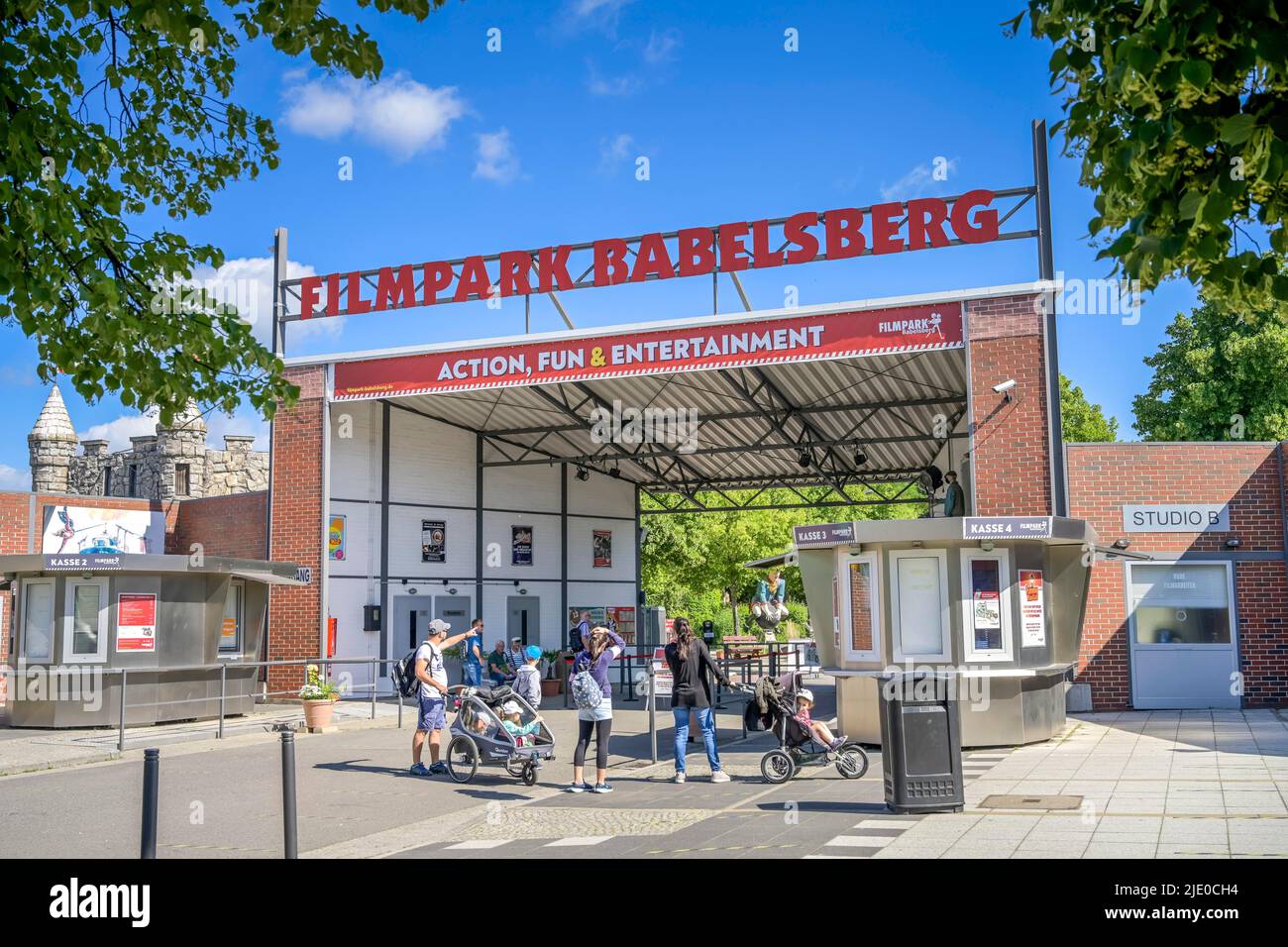 Filmpark Babelsberg, Grossbeerenstrasse, Potsdam, Brandenburg, Germany ...