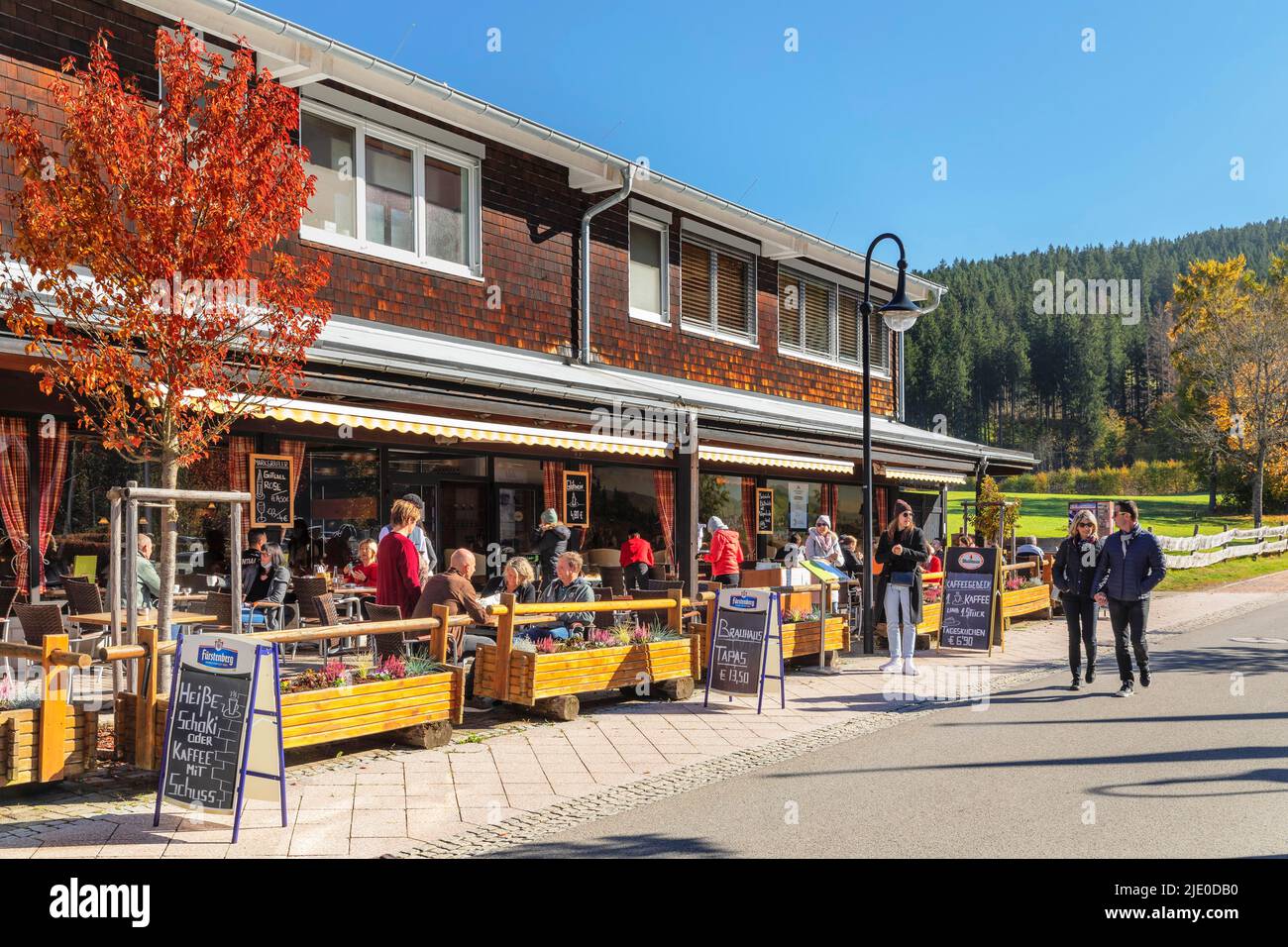 Restaurant at lake titisee hi-res stock photography and images - Alamy