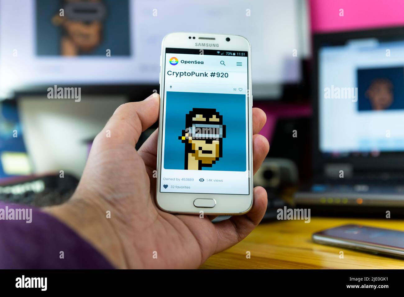 Crypto punks hi-res stock photography and images - Alamy