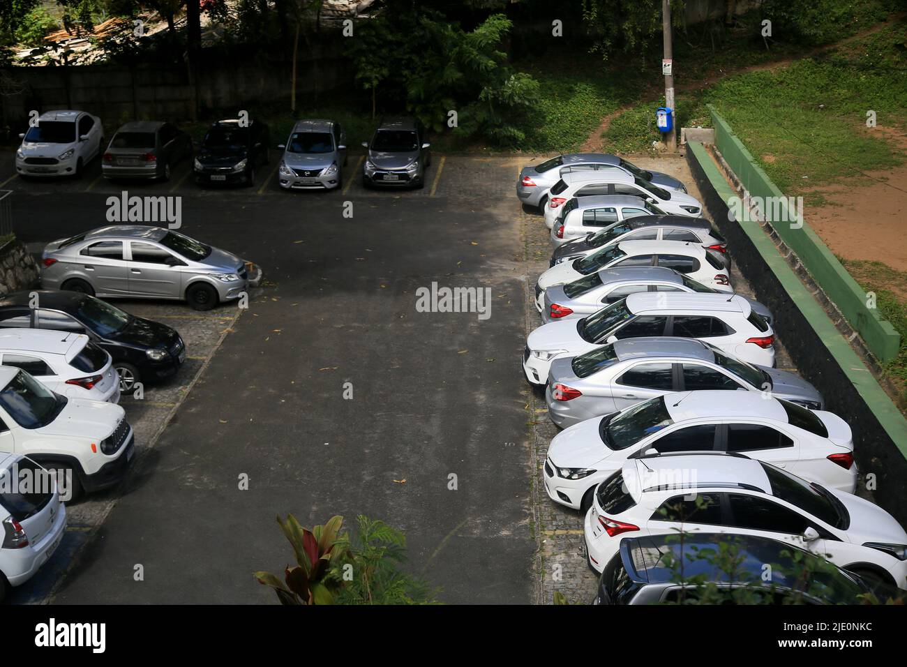 Rental car parking lot empty hi-res stock photography and images - Alamy