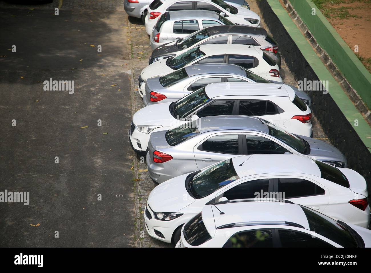 Rental car parking lot empty hi-res stock photography and images - Alamy