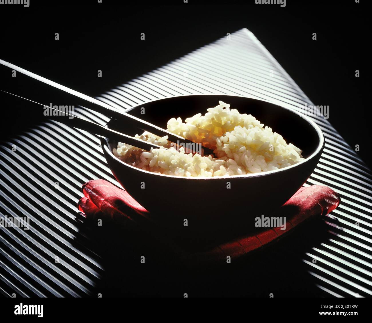 Still life, Food and wine, rice Stock Photo Alamy