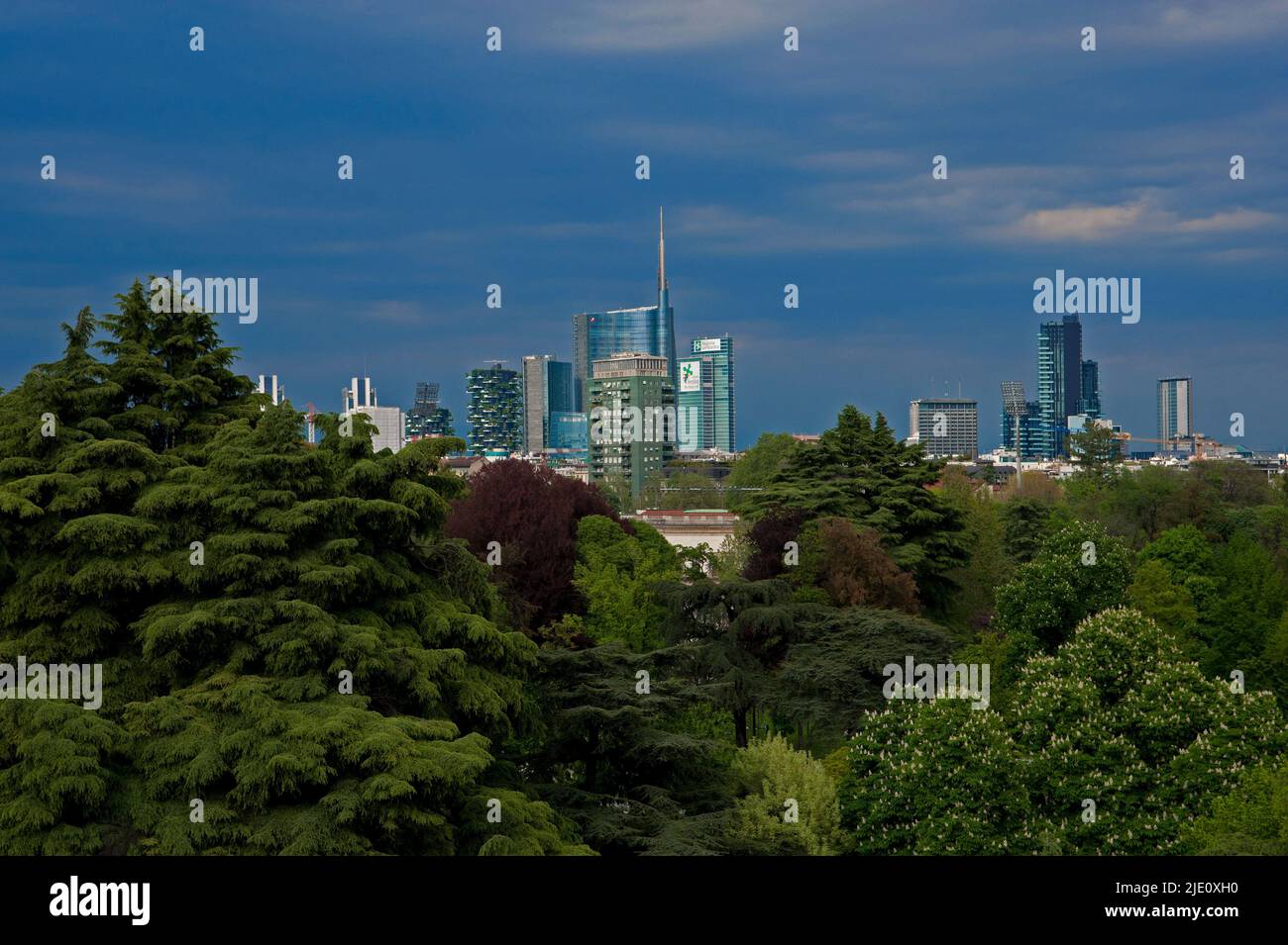 Milan, overview. Stock Photo