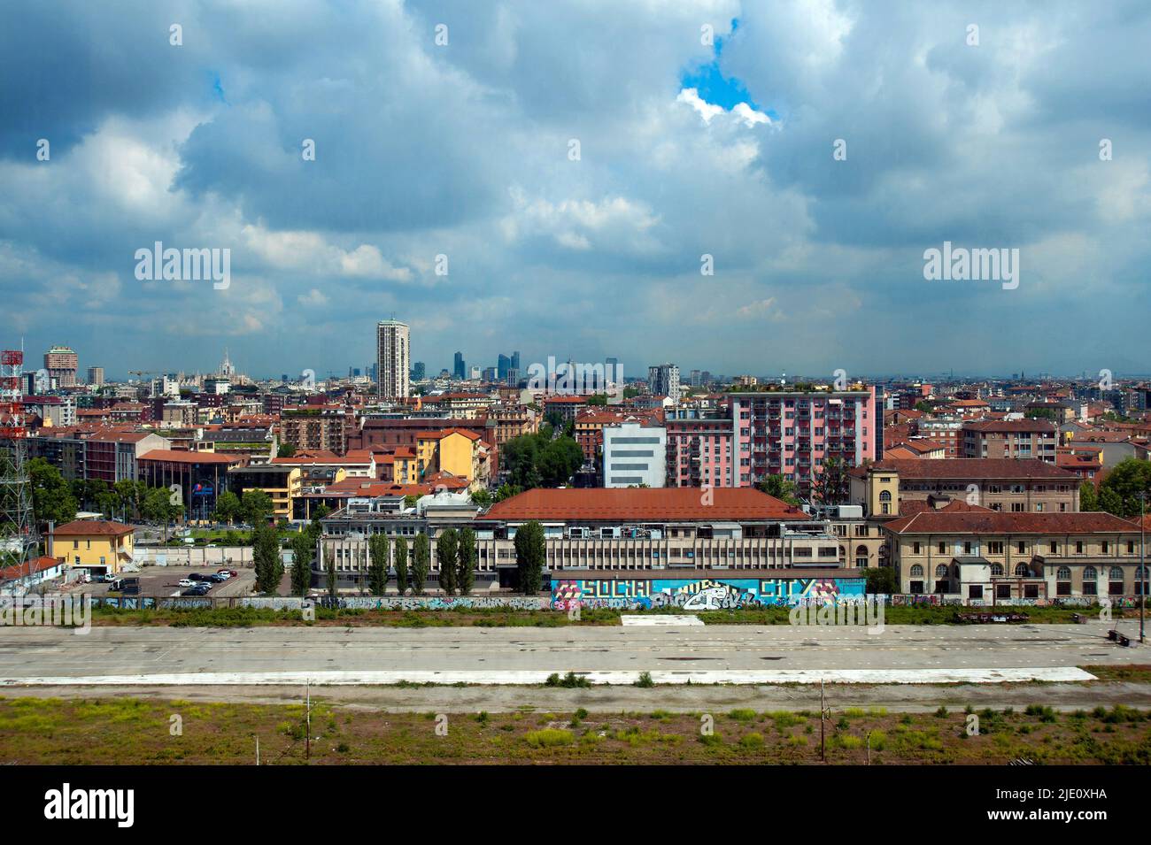 Milan, overview. Stock Photo