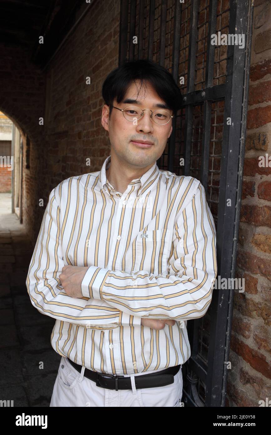 Portrait de Bae Myung-hoon (Myung hoon) 27/05/2022 ©Basso Cannarsa/opale.photo Stock Photo