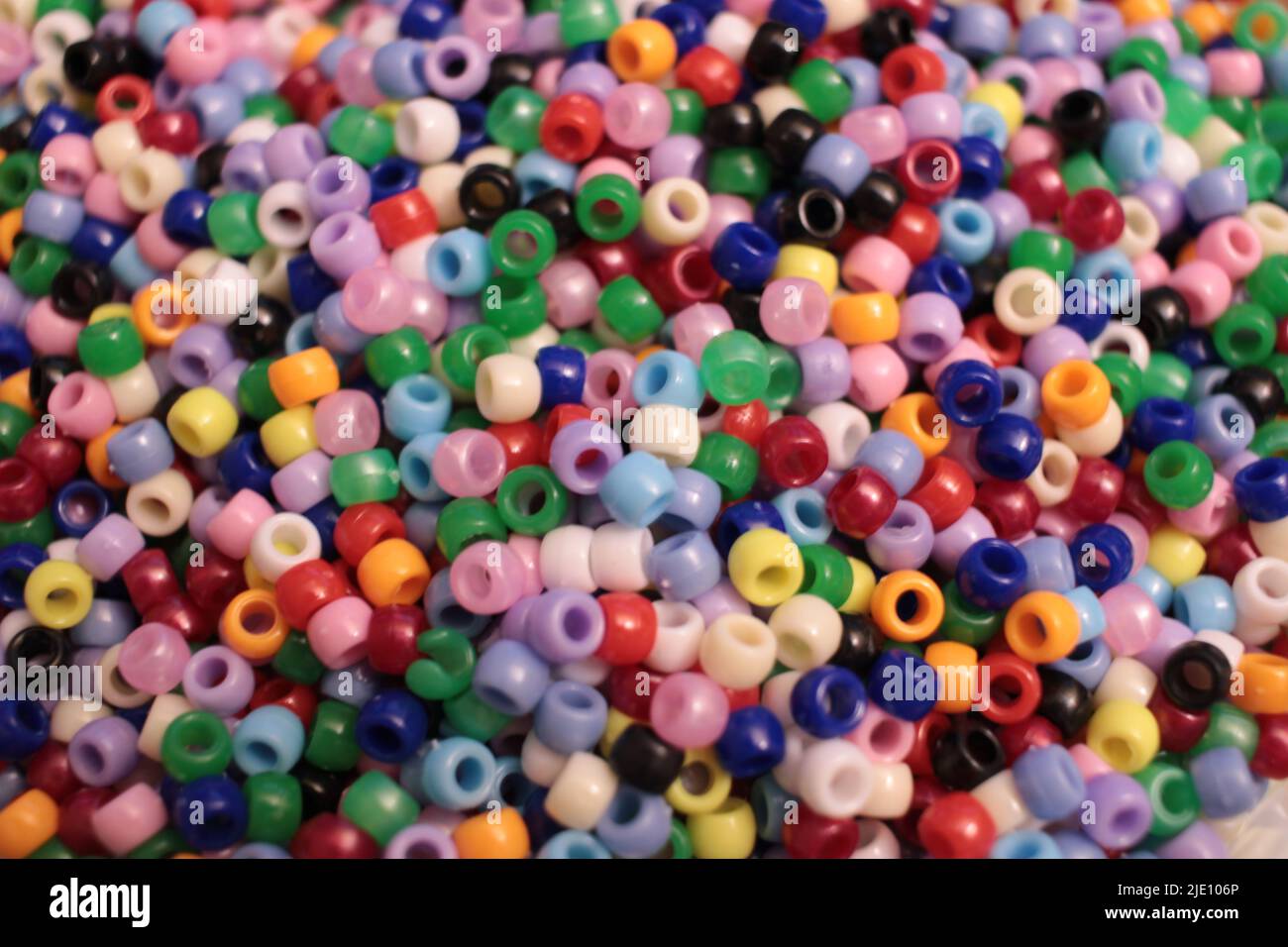 Bright beads in all colors Stock Photo Alamy