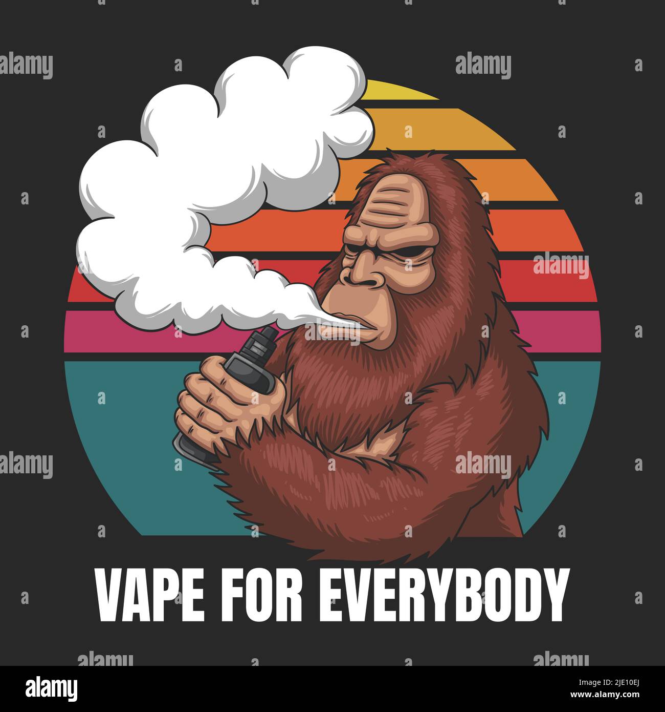 Vape mascot hi-res stock photography and images