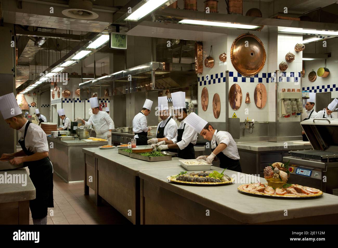 Milan, Peck kitchens, Milanese culinary institution. Stock Photo