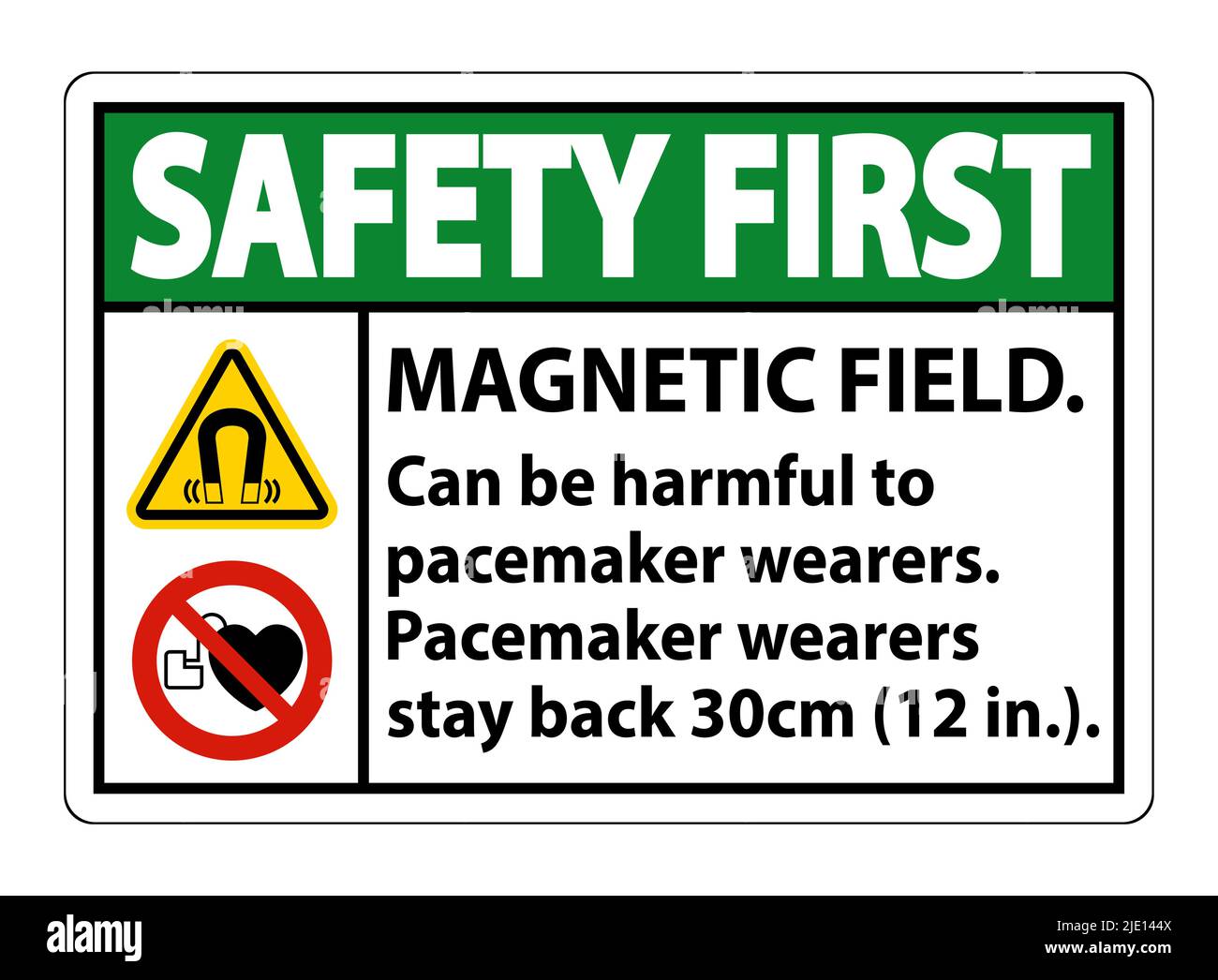Safety First field can be harmful to pacemaker wearers