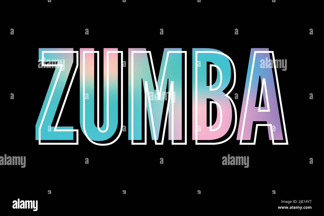 Cartoon zumba girl Stock Vector Images Alamy