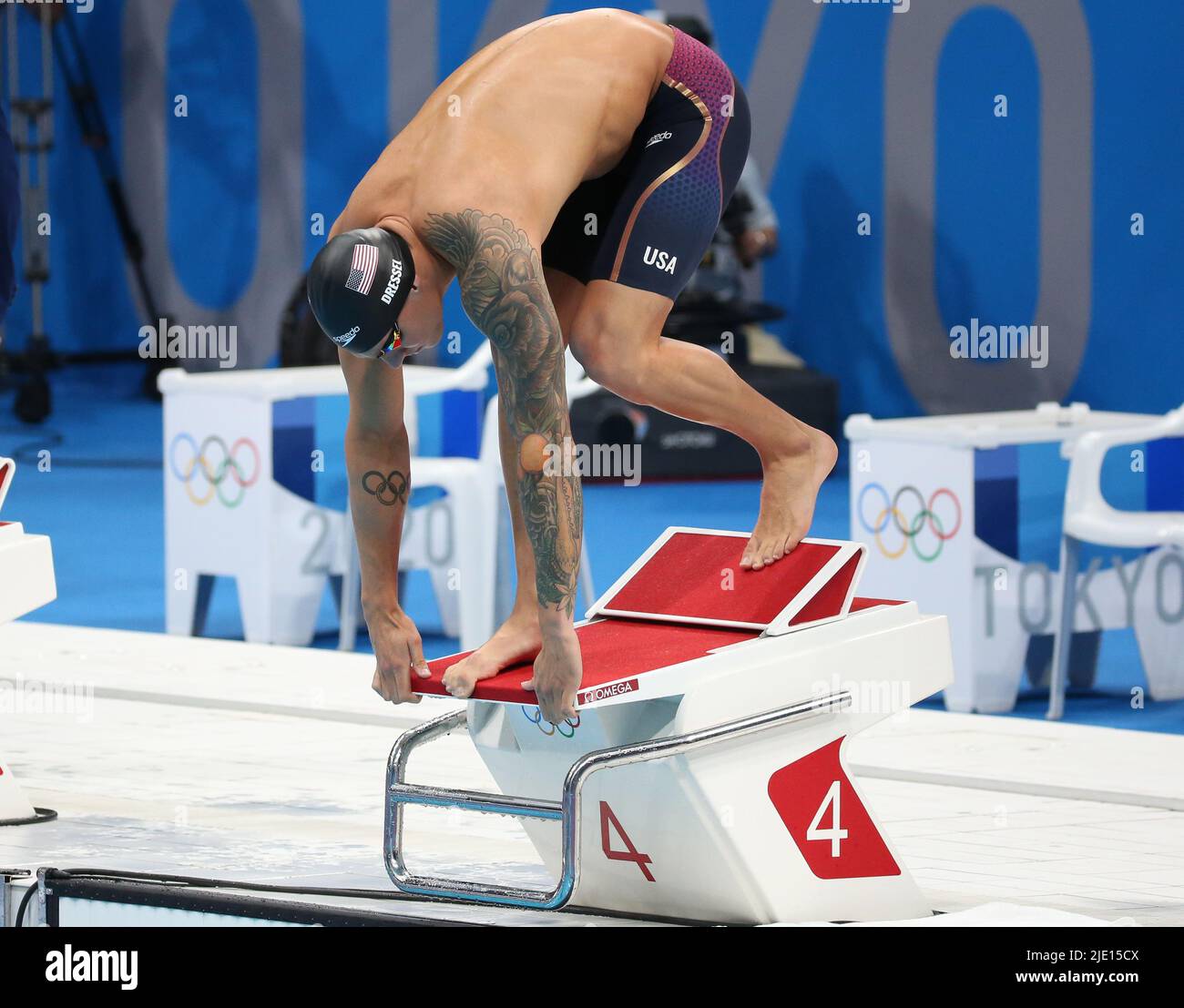 JULY 31st, 2021 - TOKYO, JAPAN: Caeleb Dressel of United States in ...