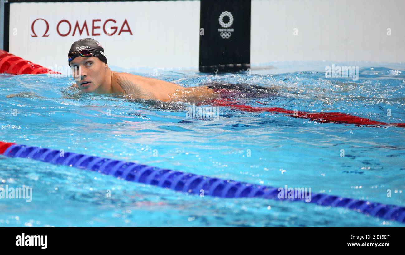 JULY 31st, 2021 - TOKYO, JAPAN: Caeleb Dressel of United States in ...