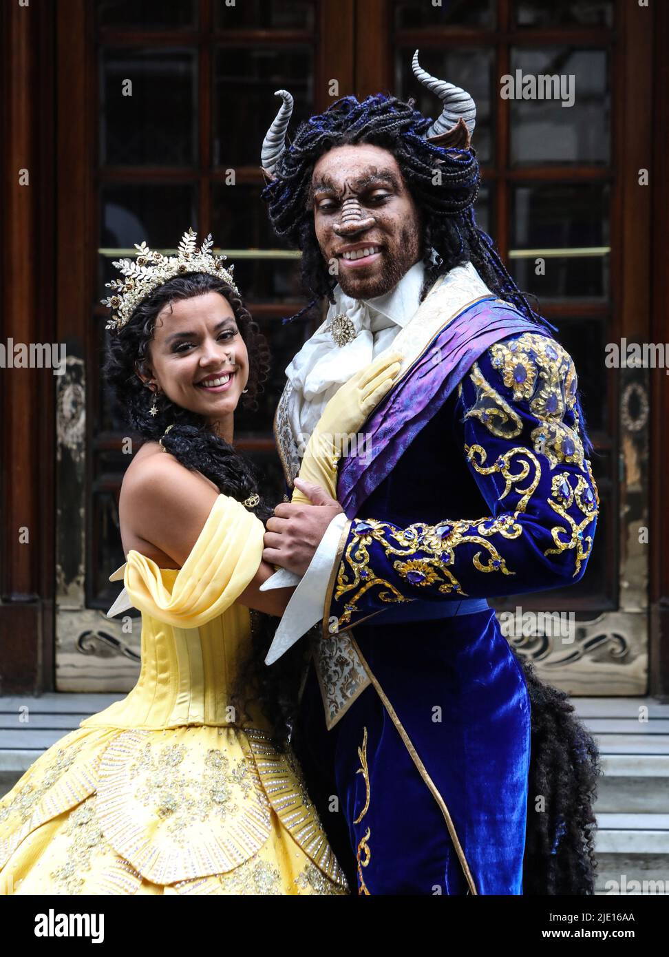 London, UK. 23rd June, 2022. Courtney Stapleton and Shaq Taylor attend