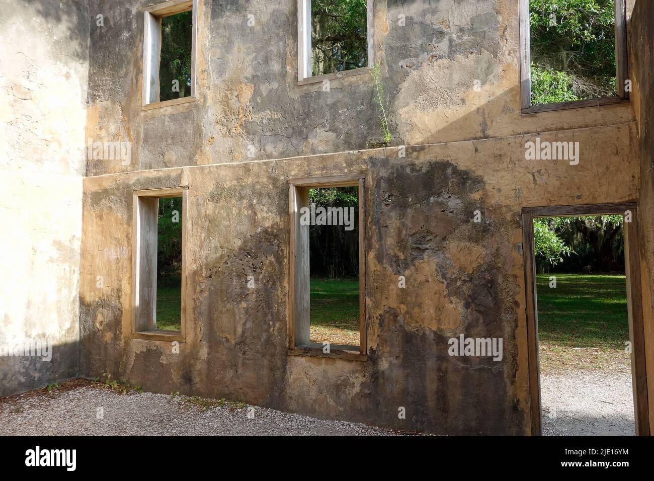 Major william horton house, jekyll island, georgia, usa Stock Photo