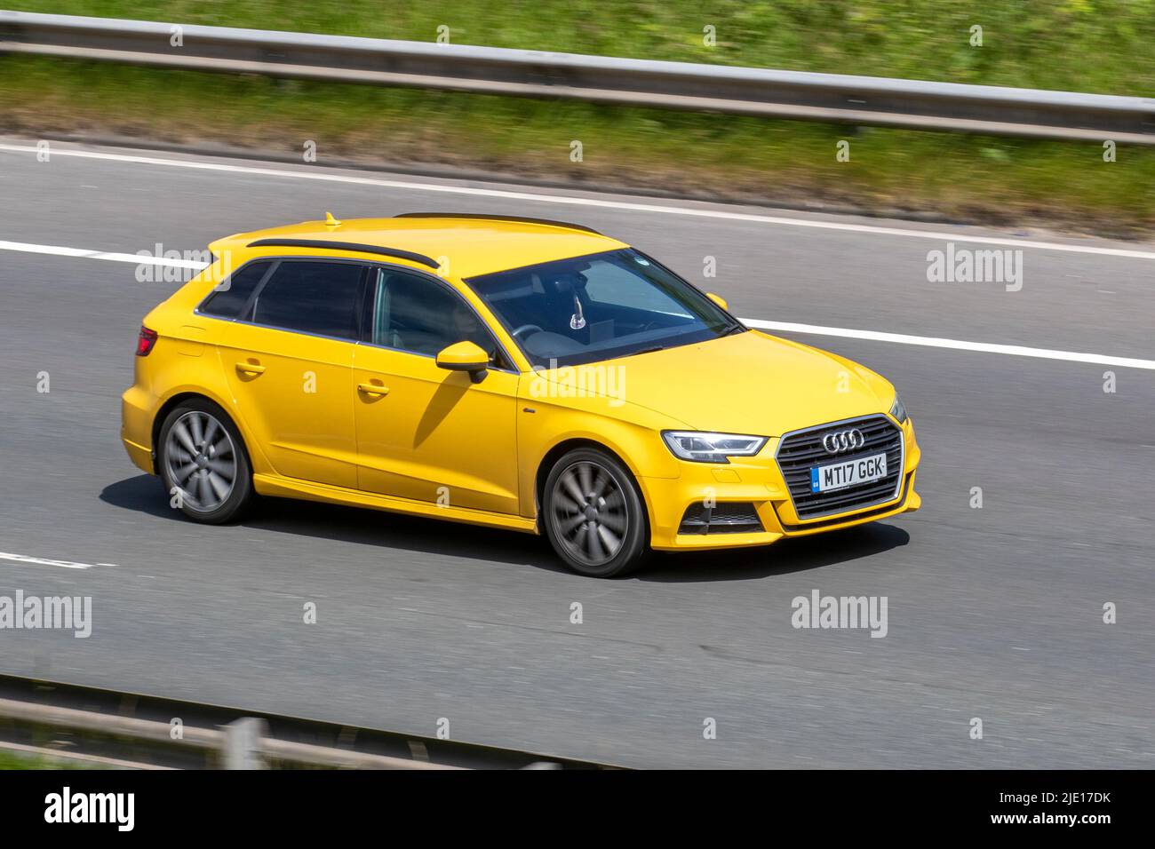 Yellow audi a3 hi-res stock photography and images - Alamy