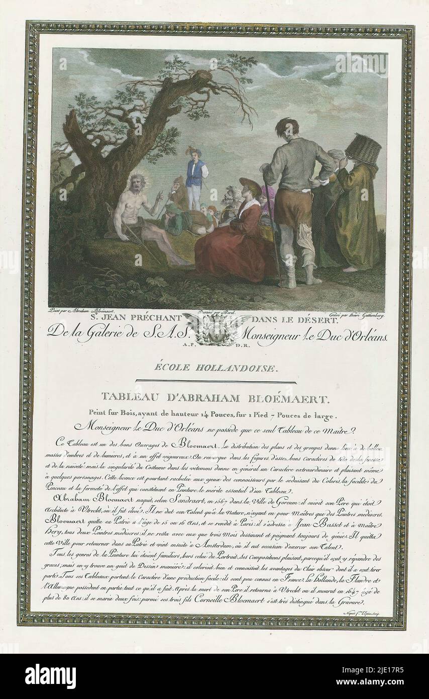 Jean prechant dans le desert hi-res stock photography and images - Alamy