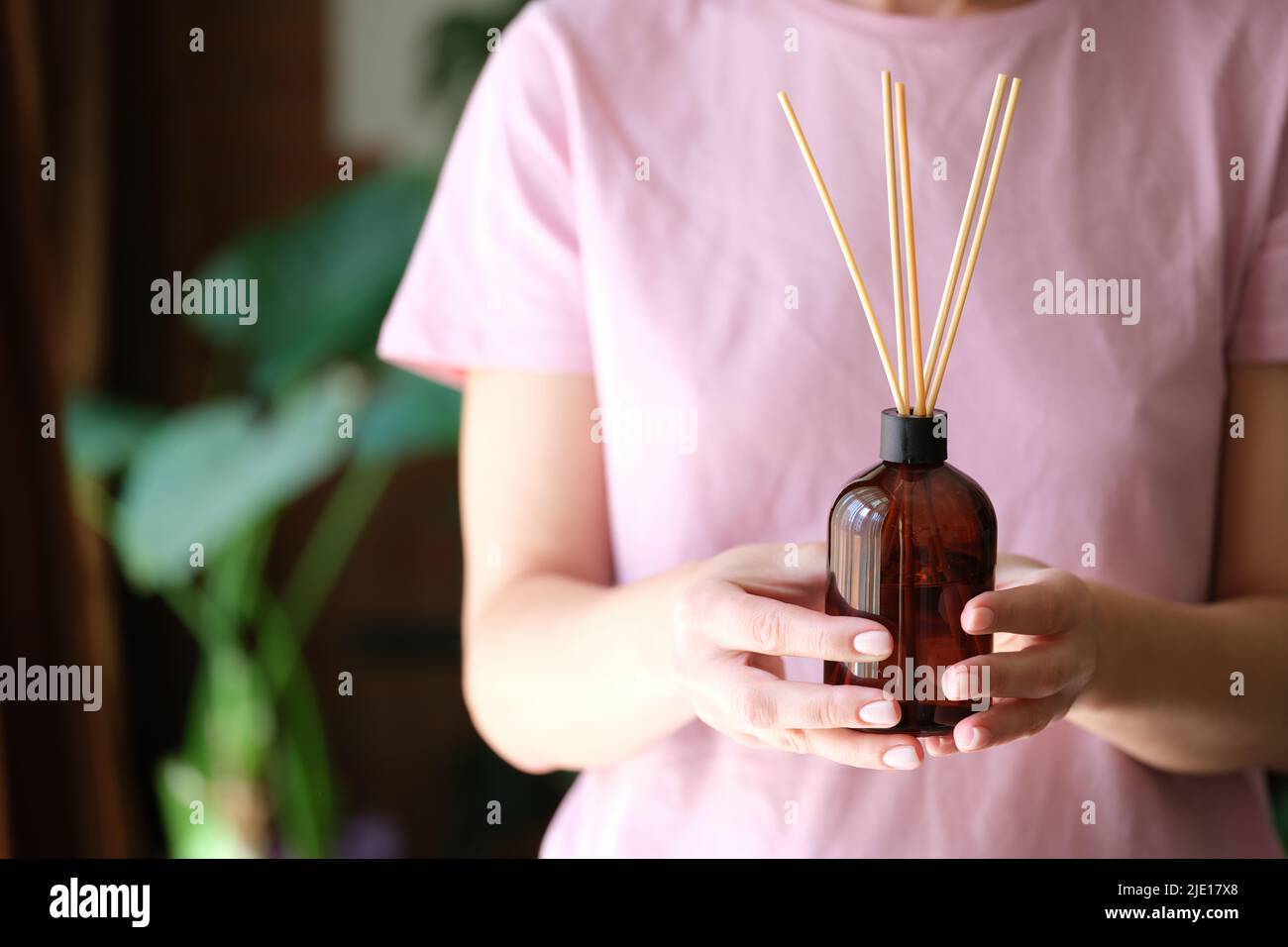 Incense woman hold hi-res stock photography and images - Alamy