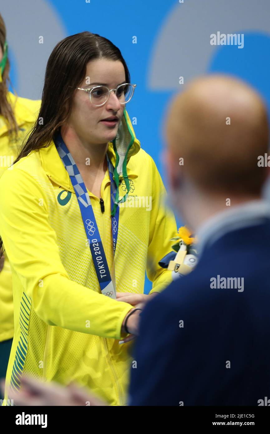 JULY 31st, 2021 TOKYO, JAPAN Kaylee McKeown of Australia wins the
