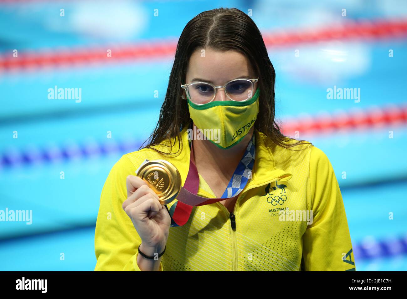 July 31st 2021 Tokyo Japan Kaylee Mckeown Of Australia Wins The Gold Medal In The Swimming 