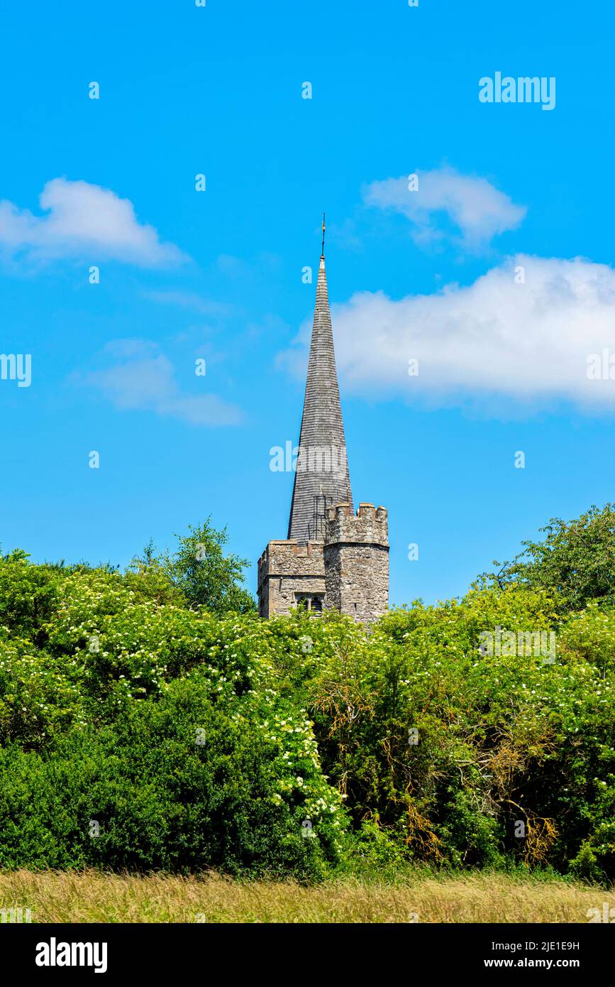 St Margarets Church in Barming near Maidstone, Kent, England Stock Photo