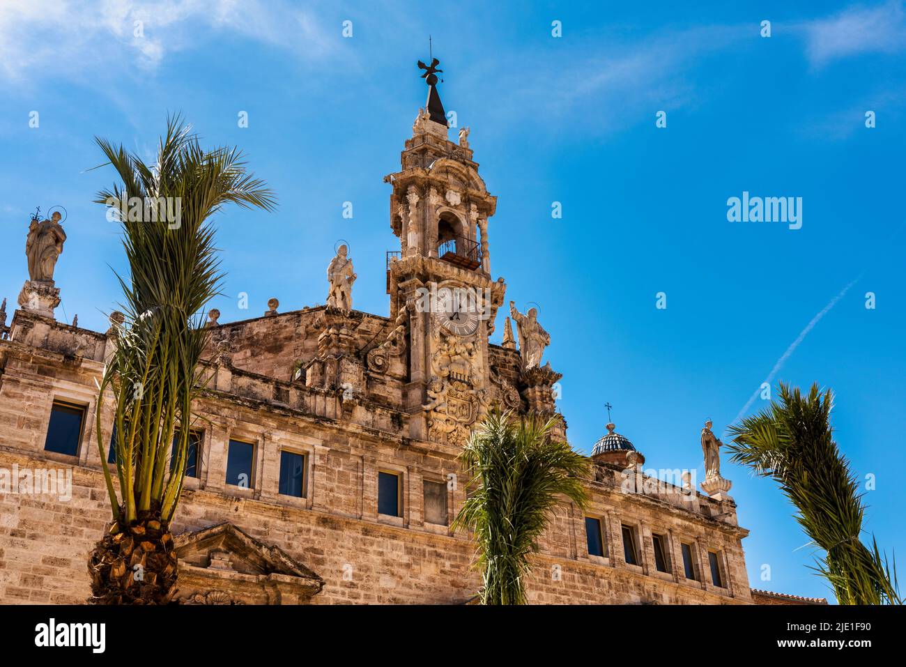 Church of the St Johns in Valencia, Spain Stock Photo