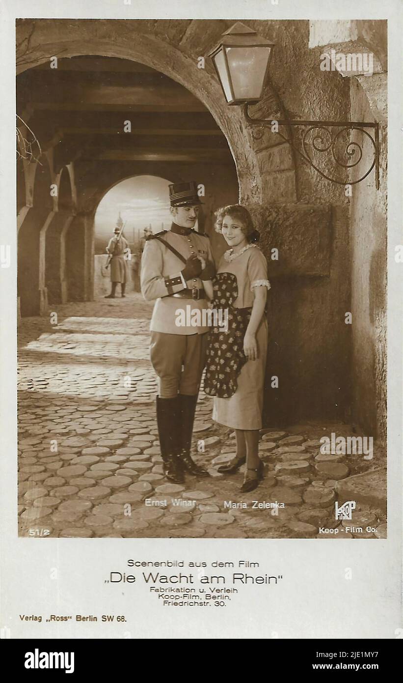 Die Wacht am Rhein 002 German weimar era cinema (1918 1935 Stock