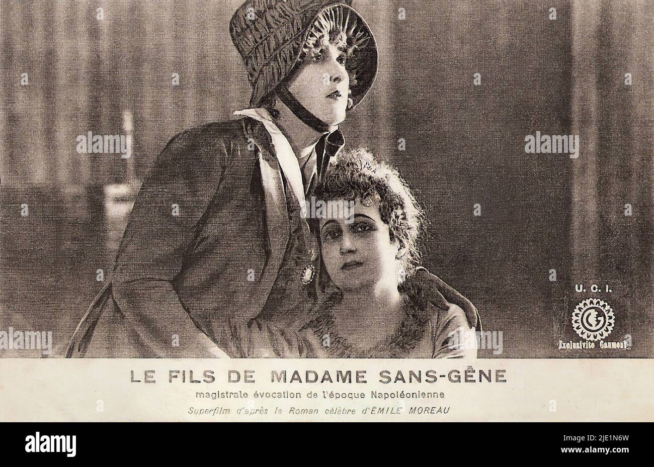 Il figlio di Madame Sans-Gêne (1921) 002 - Italian silent cinema era actress Stock Photo