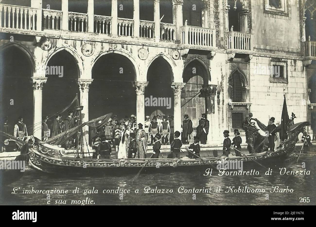 Il Fornaretto di Venezia 013 Italian silent movie Stock Photo Alamy