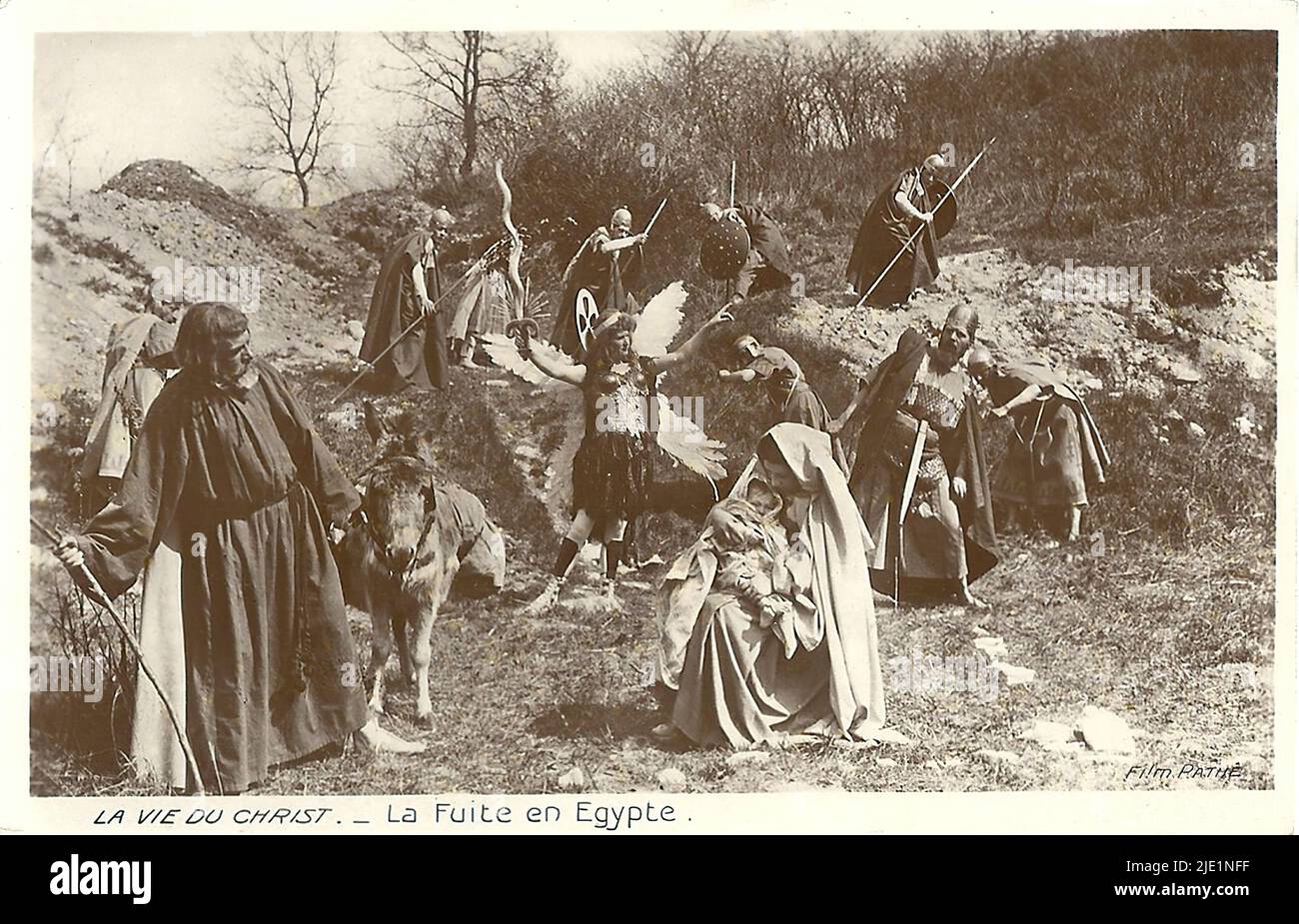 La vie du Christ 002 - French silent movie era Stock Photo - Alamy