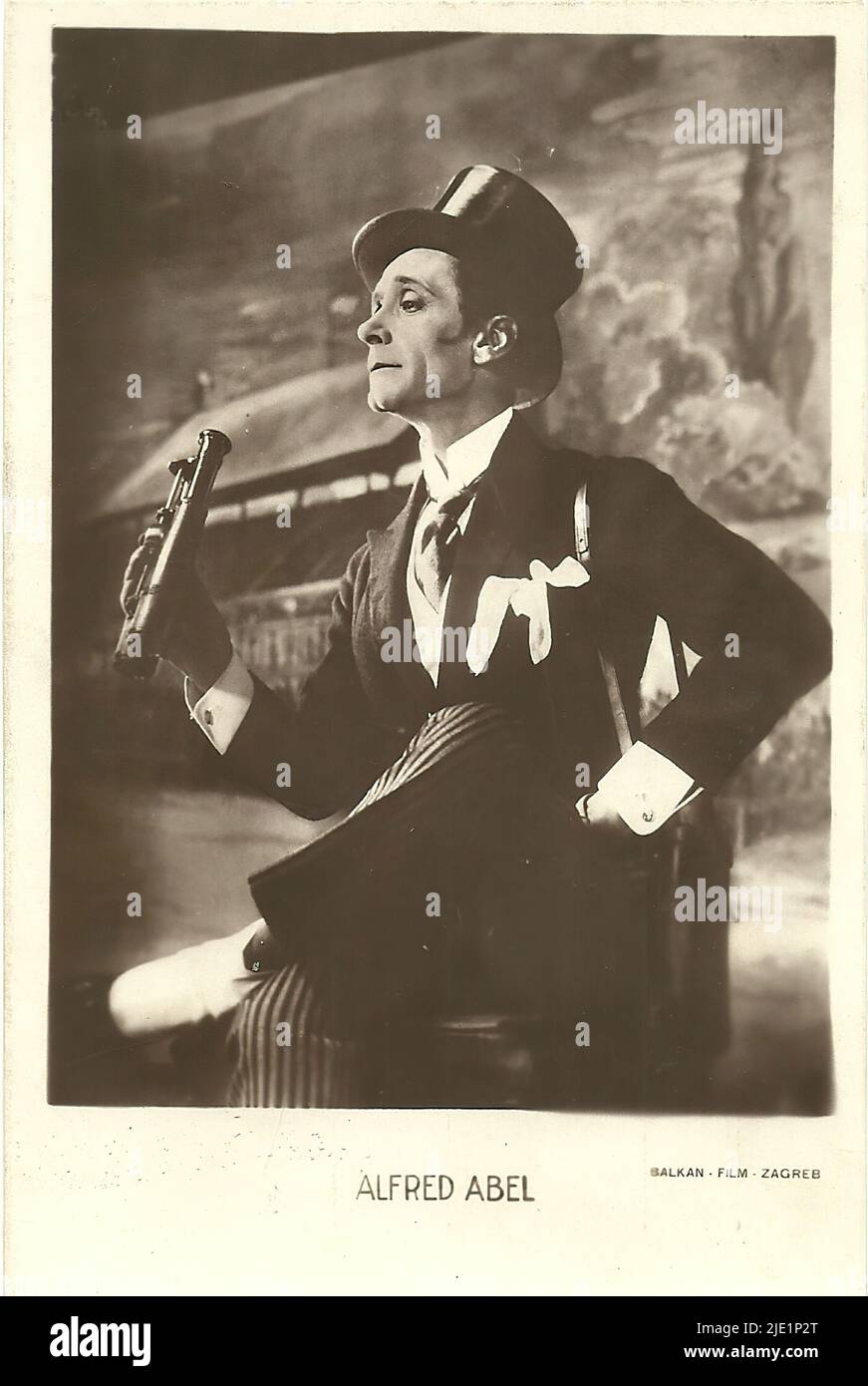 Portrait of Alfred Abel in Die Finanzen des Großherzogs (1924) Silent