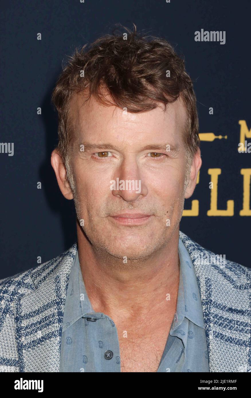 Thomas Jane  06/23/2022 The Los Angeles Premiere of “Murder at Yellowstone City” held at the Harmony Gold Theater in Hollywood, CA. Photo by I. Hasegawa / HNW/ Picturelux Stock Photo
