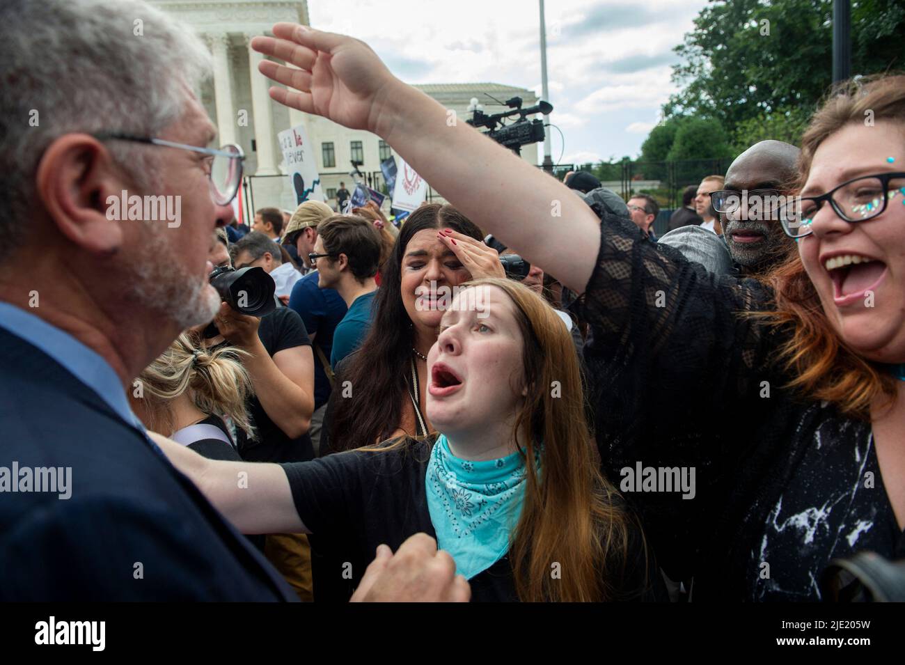 People react to the Supreme Court of the United States decision on